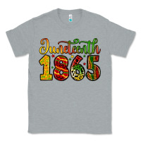 Heather Grey juneteenth 1865 Classic Tee - Zillion Design Studio