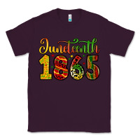 Plum juneteenth 1865 Classic Tee - Zillion Design Studio