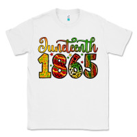 White juneteenth 1865 Classic Tee - Zillion Design Studio