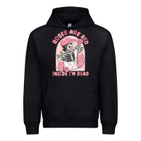 Black roses are red inside i'm dead Urban Hoodie - MaliasSmallBusiness