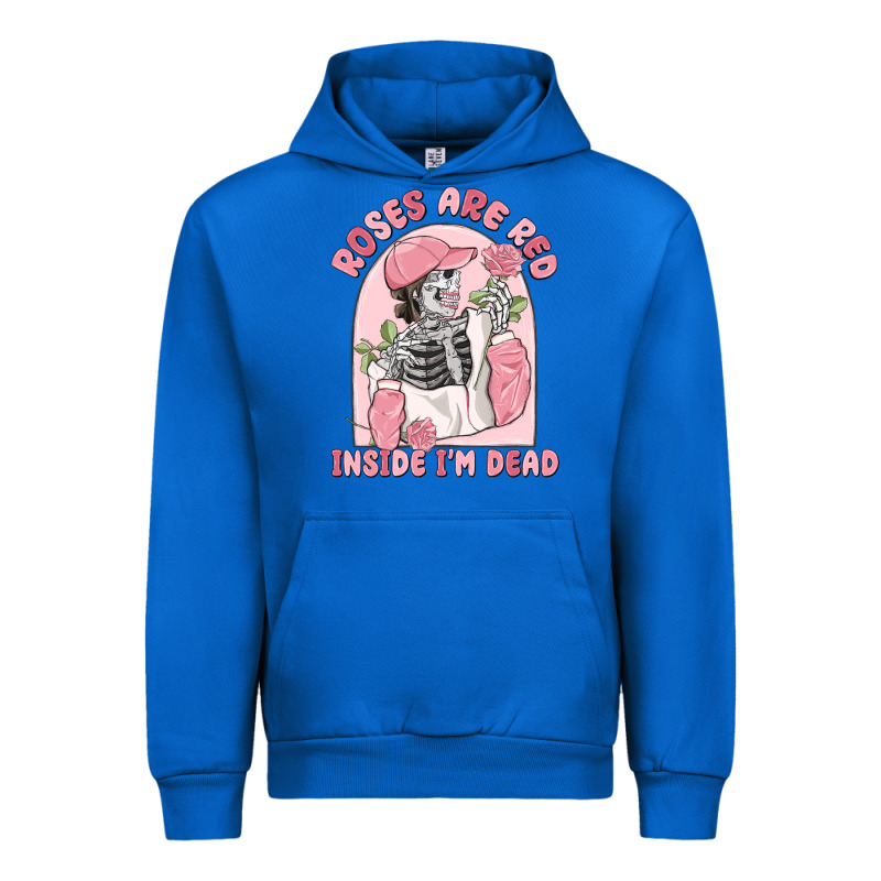 Roses Are Red Inside I'm Dead Urban Hoodie by MaliasSmallBusiness | Teevron