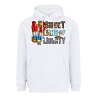 White sweet land of liberty Heavyweight Hoodie - RacoonDesign