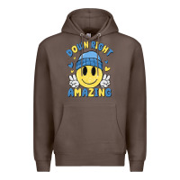 Coffee down right amazing Premium Hoodie - MaliasSmallBusiness