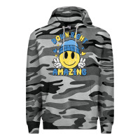 Slate Camo down right amazing Premium Hoodie - MaliasSmallBusiness