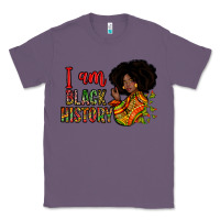 Lavender i am black history Classic Tee - Zillion Design Studio