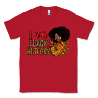 Red i am black history Classic Tee - Zillion Design Studio