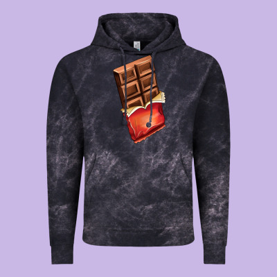 Chocolate Vintage Hoodie Designed By Adodesignshop
