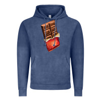 Vintage Denim chocolate Vintage Hoodie - AdoDesignShop