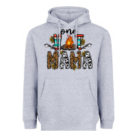 Heather Grey one hot mama Heavyweight Hoodie - CowhideDigitalArt