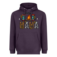 Plum one hot mama Heavyweight Hoodie - CowhideDigitalArt