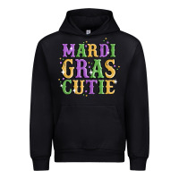 Black mardi gras cutie Urban Hoodie - MaliasSmallBusiness