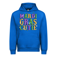 Cobalt mardi gras cutie Urban Hoodie - MaliasSmallBusiness