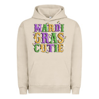 Pigment French Oak mardi gras cutie Urban Hoodie - MaliasSmallBusiness