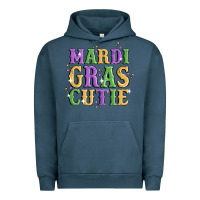 Pigment Midnight Navy mardi gras cutie Urban Hoodie - MaliasSmallBusiness