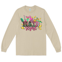 Mushroom hair stylist Long Sleeve Tee - texasbilliewilder