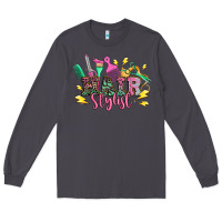 Smoke hair stylist Long Sleeve Tee - texasbilliewilder