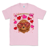 Bubblegum Pink valentine's day toy poodle Classic Tee - RanaPortraitStore