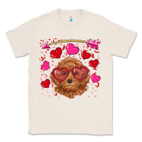Natural valentine's day toy poodle Classic Tee - RanaPortraitStore