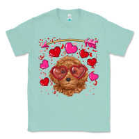 Seafoam valentine's day toy poodle Classic Tee - RanaPortraitStore