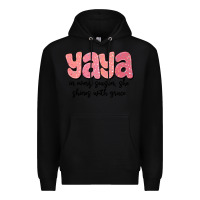 Black yaya in every season, she shines with grace Premium Hoodie - MaliasSmallBusiness