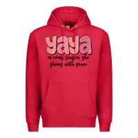 Cardinal yaya in every season, she shines with grace Premium Hoodie - MaliasSmallBusiness