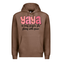 Chestnut yaya in every season, she shines with grace Premium Hoodie - MaliasSmallBusiness