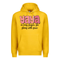 Lemon yaya in every season, she shines with grace Premium Hoodie - MaliasSmallBusiness
