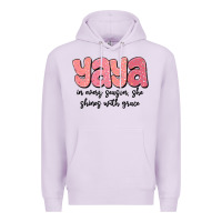 Lilac yaya in every season, she shines with grace Premium Hoodie - MaliasSmallBusiness