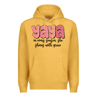 Mustard yaya in every season, she shines with grace Premium Hoodie - MaliasSmallBusiness