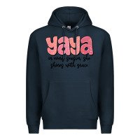 Navy yaya in every season, she shines with grace Premium Hoodie - MaliasSmallBusiness
