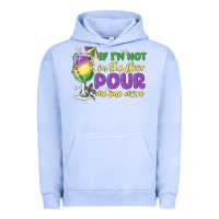 Pigment Grape Ice if i'm not on the floor pour me one more Urban Hoodie - MaliasSmallBusiness