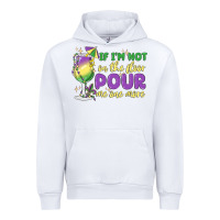 White if i'm not on the floor pour me one more Urban Hoodie - MaliasSmallBusiness