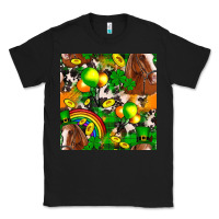 St. Patrick's Day Horse With Balloons Classic Tee | Teevron