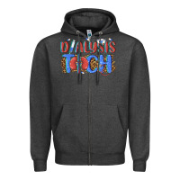 Charcoal Heather dialysis tech Zipper Hoodie - texasbilliewilder