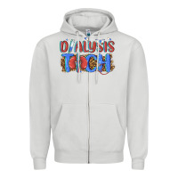 Dove Grey dialysis tech Zipper Hoodie - texasbilliewilder