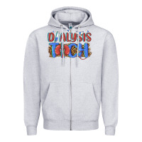 Heather Grey dialysis tech Zipper Hoodie - texasbilliewilder