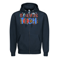 Navy dialysis tech Zipper Hoodie - texasbilliewilder