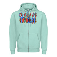Seafoam dialysis tech Zipper Hoodie - texasbilliewilder