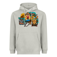 Western Truck With Gnomes Heavyweight Hoodie | Teevron
