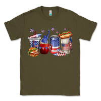 Army Green 4th of july coffee cups Classic Tee - texasbilliewilder