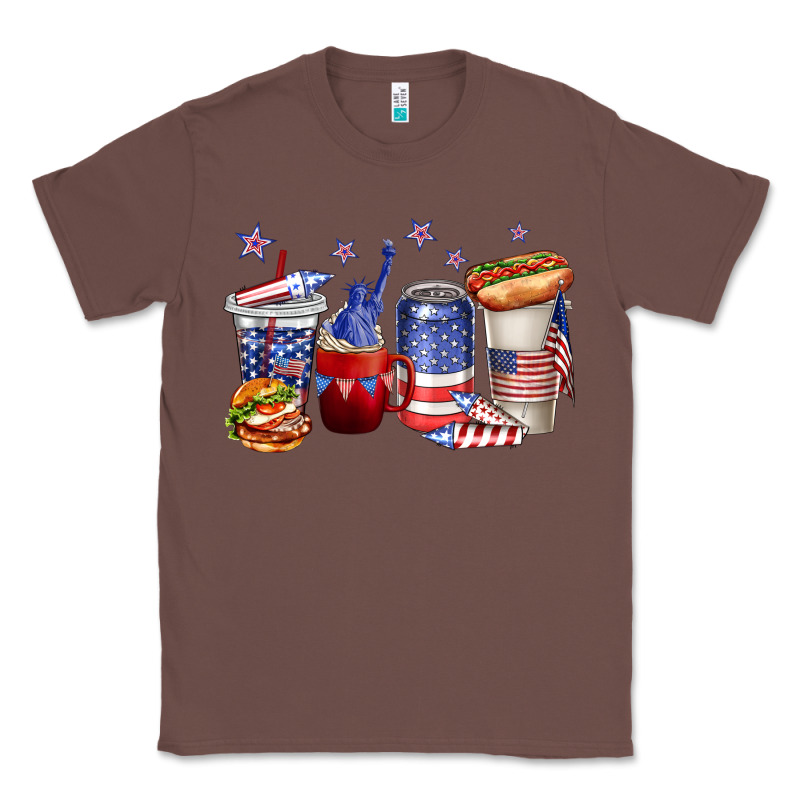 4th Of July Coffee Cups Classic Tee by texasbilliewilder | Teevron