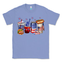 Colony Blue 4th of july coffee cups Classic Tee - texasbilliewilder