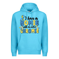 Ocean Blue i have homie with an extra chromie Premium Hoodie - MaliasSmallBusiness