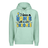 Seafoam i have homie with an extra chromie Premium Hoodie - MaliasSmallBusiness