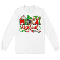 White christmas medical assistant Long Sleeve Tee - Zillion Design Studio