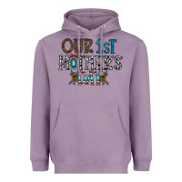 Lavender our 1 st mother's day Heavyweight Hoodie - CowhideDigitalArt