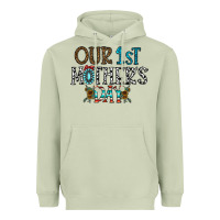 Matcha our 1 st mother's day Heavyweight Hoodie - CowhideDigitalArt
