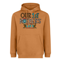 Meerkat our 1 st mother's day Heavyweight Hoodie - CowhideDigitalArt