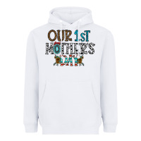 White our 1 st mother's day Heavyweight Hoodie - CowhideDigitalArt