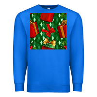 True Royal christmas surprise gift box seamless pattern Premium Sweatshirt - BundleAndBundleShop